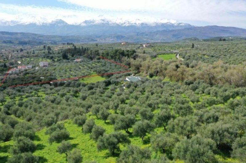 Kalyves Kreta, Kalyves: Grundstück zum Verkauf in Kalyves mit atemberaubender Aussicht Grundstück kaufen